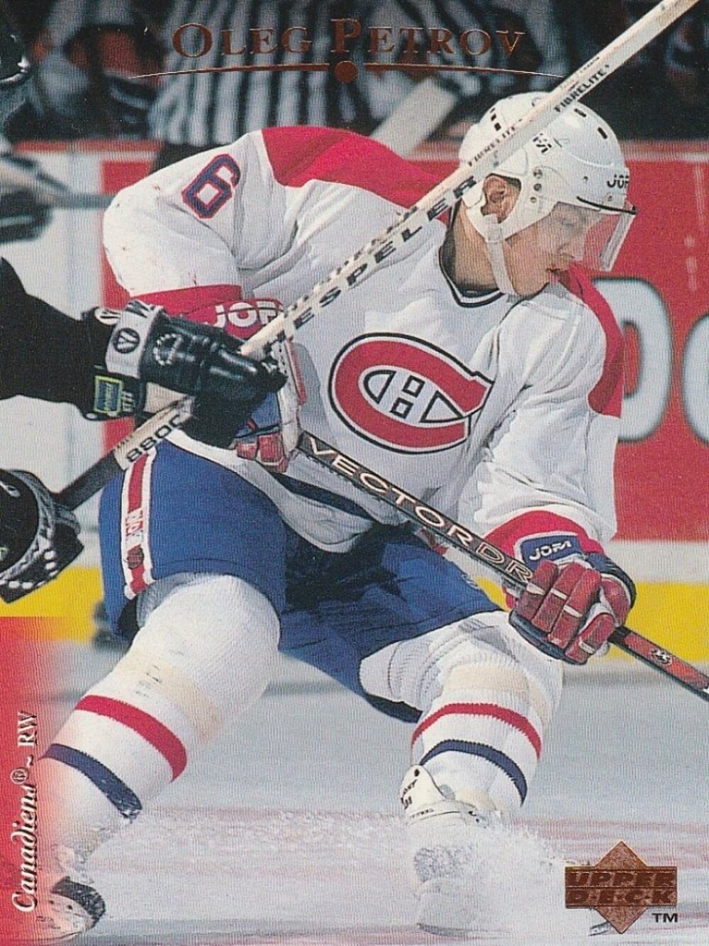 Oleg Petrov - 1996 Upper Deck Hockey Card